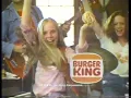Burger King 1978 Double Cheeseburger Commercial