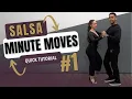 Salsa Minute Moves - Salsa Basic Step With Partner