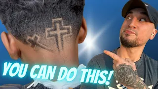 Low Taper with Cross Design 2023 Tutorial
