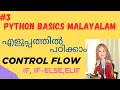 Python basics Malayalam Conditional Statements in Python if-else statements Decision Making Python