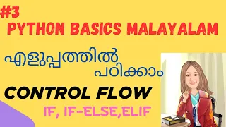 Python basics Malayalam Conditional Statements in Python if-else statements Decision Making Python