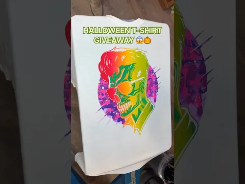 Will YOU Be The Lucky Winner of this Halloween T-Shirt GIVEAWAY?! 😱