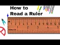 How to read an Inch ruler or Tape measure - Includes