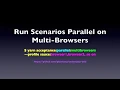 Multi Browsers - Codeceptjs-BDD Scenarios run on Multi Browsers in Parallel