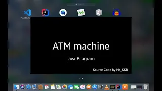 ATM Machine java source Code tutorial 2021