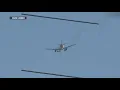 Smoke pours out American Airlines flight lands shortly after takeoff