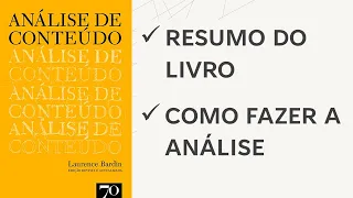 RESUMO DO LIVRO ANÁLISE DE CONTEÚDO DA BARDIN | COMO FAZER A ANÁLISE?