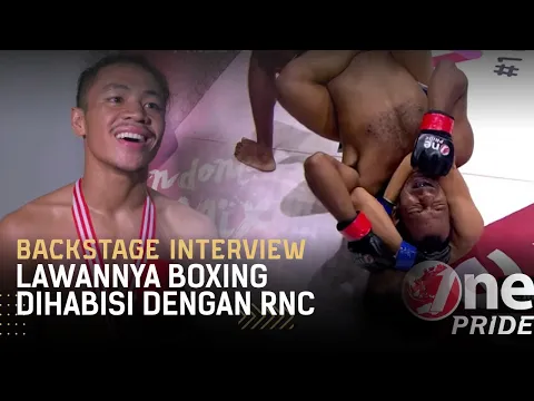 Sudah Tahu Lawannya Boxing, David Bawa Jessy ke Ground || Back stage Interview One Pride MMA FN 37