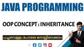 Java Oop concept Inheritancet malayalam calicut - university fifth semester