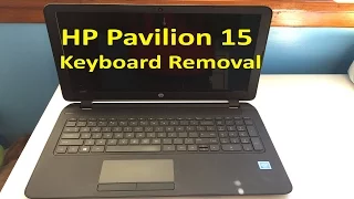 I show how to disassemble an HP Pavilion 15 Notebook PC for repair and RAM or SSD Upgrade.. 