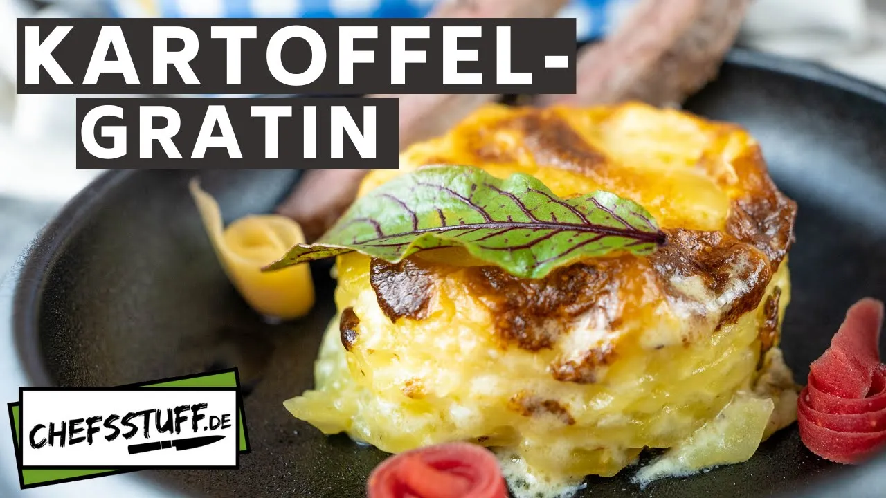 
          
          
          
            
            Klassisches Kartoffelgratin - die perfekte schnelle Beilage | einfaches Rezept
          
        . 