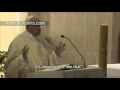 Pope at Santa Marta Do not resist the Holy Spirit it is a gift from God