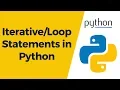 Python Tutorial 9 - Statements in Python