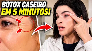 Testei esse EXERCÍCIO FACIAL por 1 SEMANA e meus Pés de Galinha SUMIRAM!