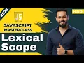 JavaScript Tutorial in Hindi Lexical Scope Explained Scope Rules Closure Example