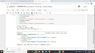 198 Python Dictionary pop Method