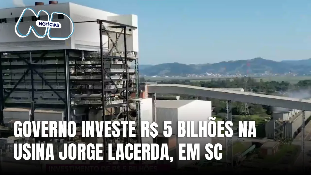 Ministério anuncia R$ 5 bi para modernizar a Usina Jorge Lacerda