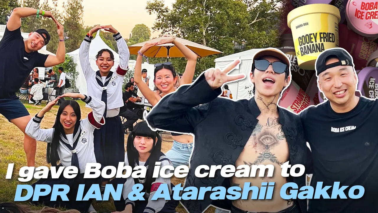 People Try Boba Ice Cream for the First Time!