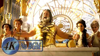 Thor Vs Zeus Fight Scene Omnipotence City No BGM Thor Love And Thunder 