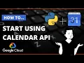 Setting up the Google calendar API With Test Users