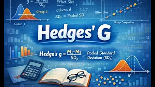 Hedges g for Effect Size