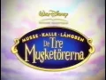 Download Lagu Disney's Musse, Kalle Och Långben I De Tre Musketörerna Reklam (2004) DVD Och Video Reklam