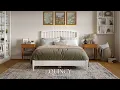 Quincy Low Profile Platform Bed Elegant Bed Design AFI Furnishings
