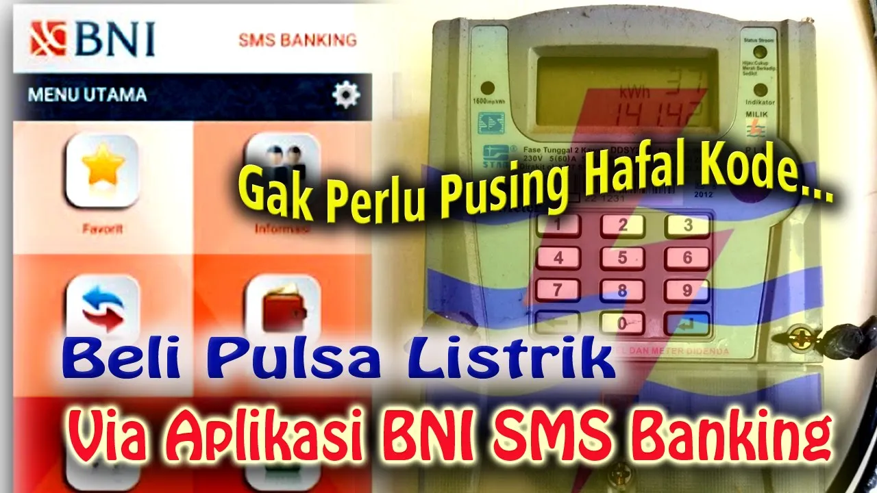 BANK BRI CARA TRANSFER LEWAT SMS BANKING, CARA DAFTAR SMS BANKING, CARA BELI TOKEN LISTRIK DAN PULSA