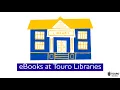 Finding eBooks at Touro Libraries