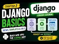 Django Chapter 2 URLs Views Templates Explained Django Tutorial for Beginners 2026