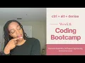 Coding Bootcamp Week 11 General Assembly Software Engineering Immersive