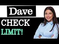 Does Dave Have A Deposit Limit 2025