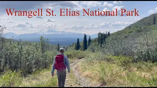 Wrangell St. Elias National Park and fishing for salmon in the Klutina river