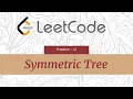 Symmetric Tree LeetCode Java Technical Interview