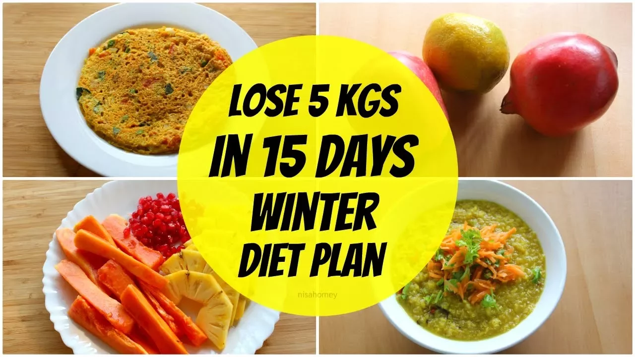 How To Lose Weight Fast In Winter 5 kgs In 15 Days - Full Day Indian Diet/Meal Plan For Weight Loss