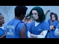 The woman is a mutant with superpowers and they don t realize the danger