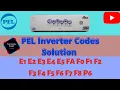 how to solve PEL Inverter Error Pel Ac Error codes