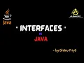 Interfaces in Java lec 51 Java Tutorial Bhanu Priya