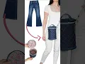 DIY cute Shoulder Bag from Old Jeans Miarti👜✂️