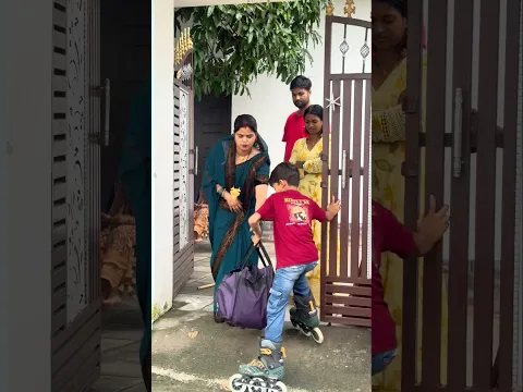 Mummy ko mama ke ghar chhodane ja rha 😁