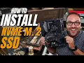 How to Install an NVME SSD on a Gigabyte X570 Aorus Elite WiFi Motherboard