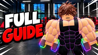 Project Iron FULL GUIDE! (Build Muscle & Strength FAST, Get REROLLS, Tips & Tricks) ROBLOX