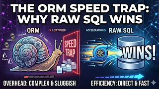 The ORM Speed Trap Why Raw SQL Wins