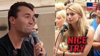 did hater try to flash charlie kirk to get him banned on youtube