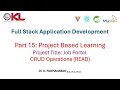 FSD017 Part 15 Project Based Learning