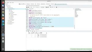 Learning SQL with PostgreSQL Aggregate Functions