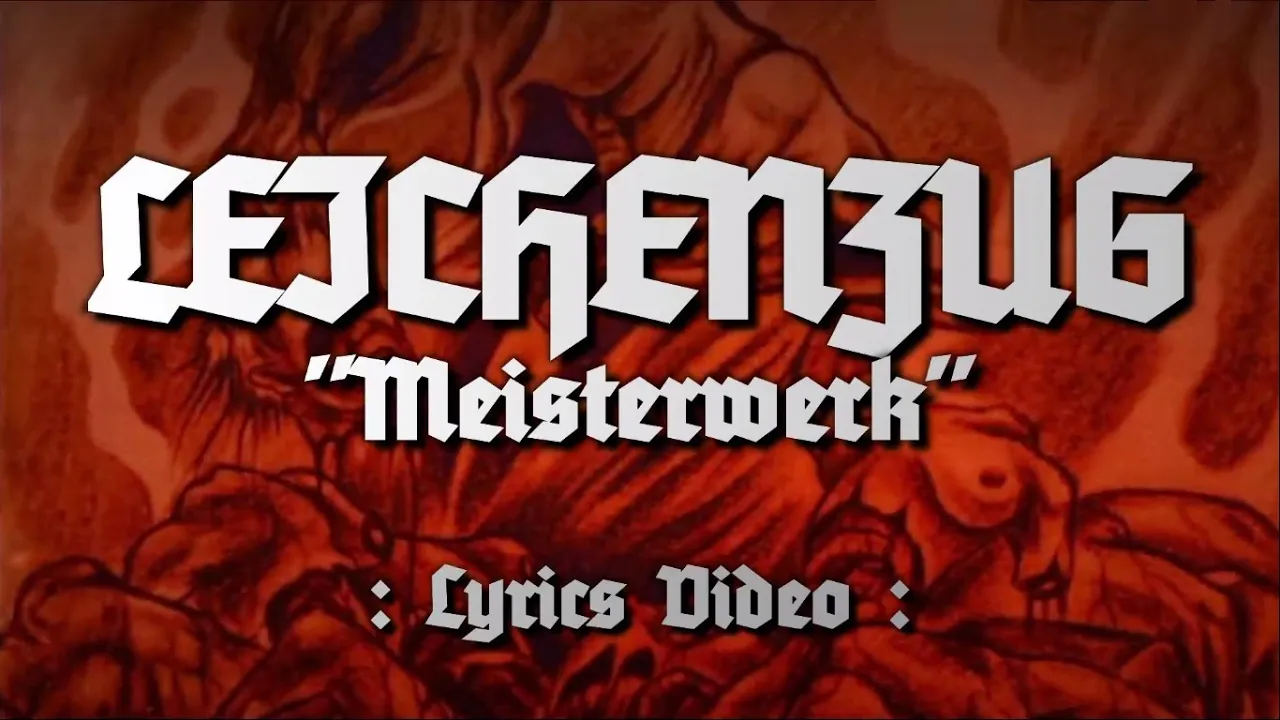 Leichenzug - Meisterwerk (Lyrics Video)