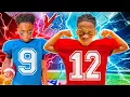 DJ VS KYRIE 1V1 FOOTBALL MATCH UP WITH EQUIPMENT ON FOR THE FIRST TIME THE BEST YOUTH PLAYERS
