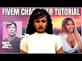 Live GTA RP Character Creation - Female FiveM Character Customization Tips True Story RP