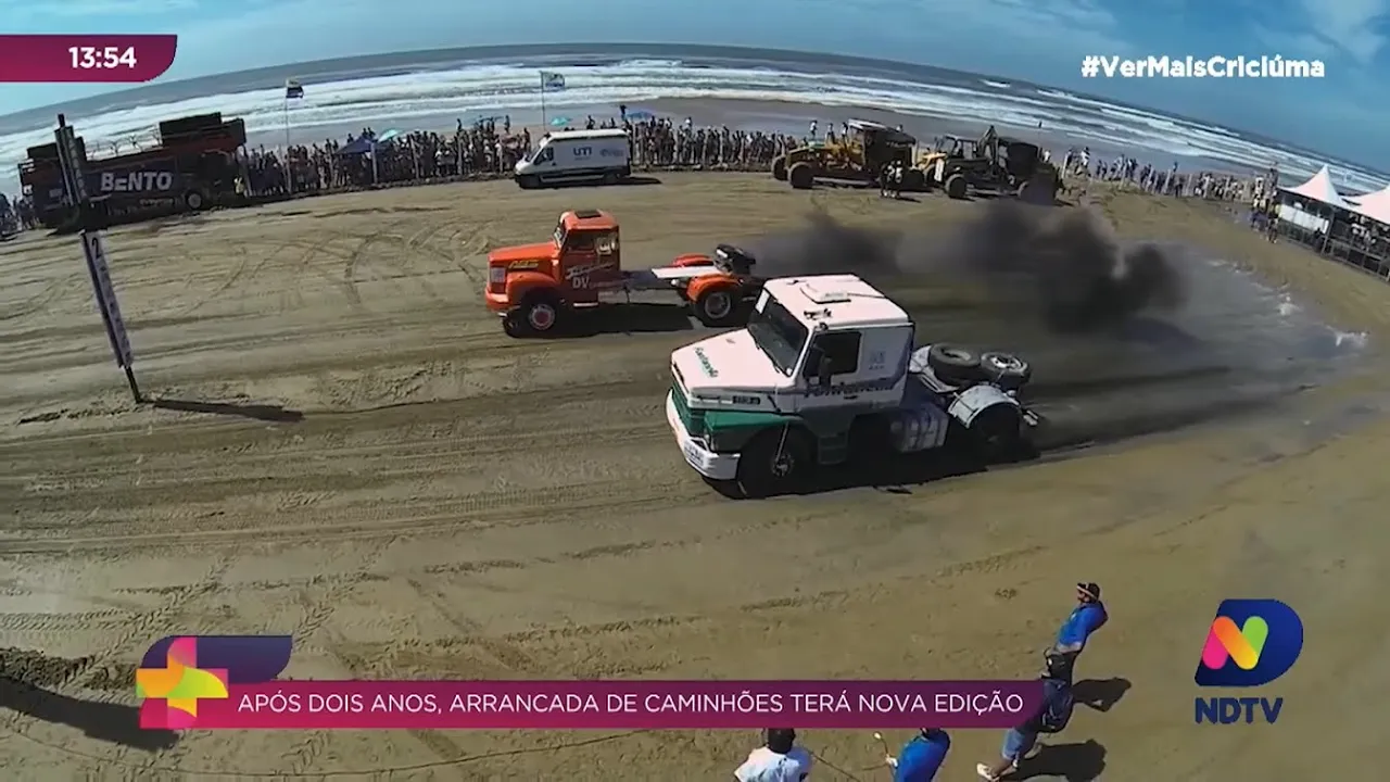 Após dois anos, Arrancada de Caminhões terá nova edição em Balneário Arroio do Silva